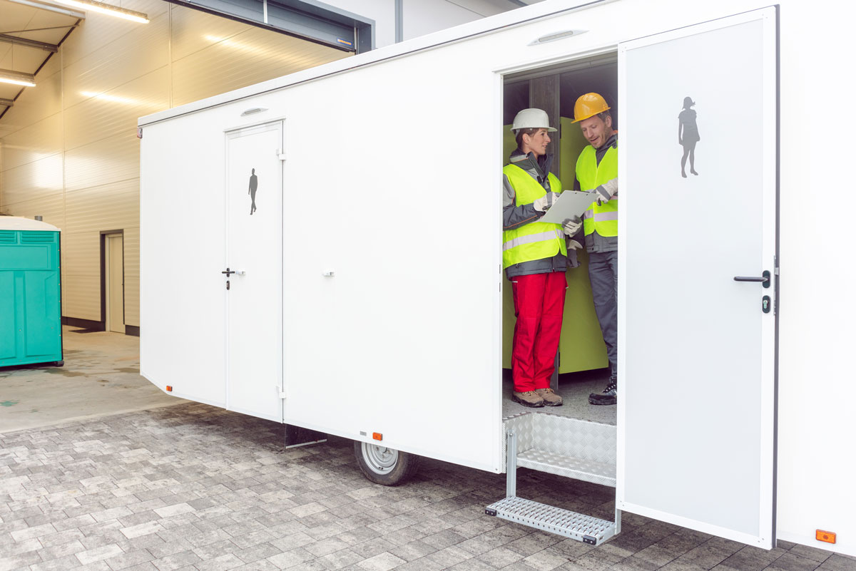Clean, quality portable pottys / toilets & restroom trailers for any event & emergency relief services by Parrish Portable Toilets serving Northwest Florida